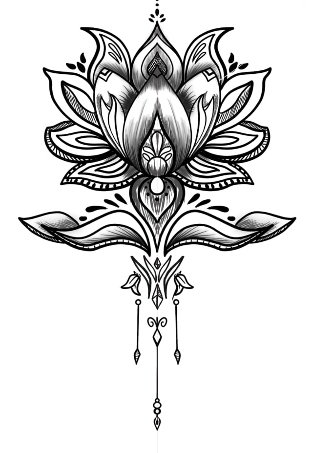 Draw a tatoo as you like by Gwendaljaunatre | Fiverr