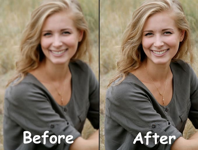 Sharpen blurry images to high definition by Barkin66 Fiverr