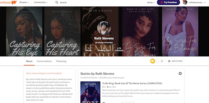 read and review wattpad book