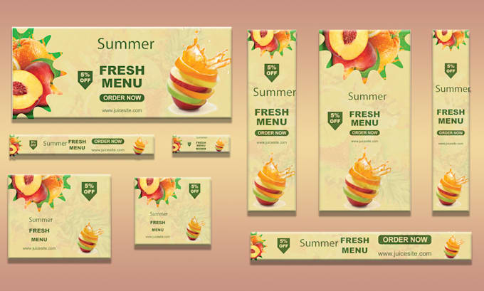 create web banner or ad or social media post