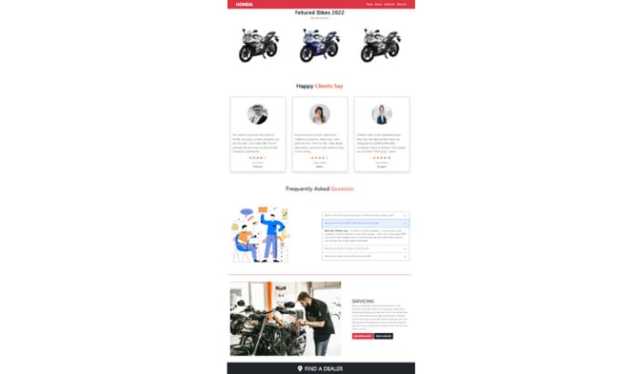 Design Html Css Bootstrap Responsive Website By Shurmi Fiverr 4765