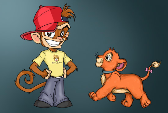 draw amazing cartoon characters and cartoon objects