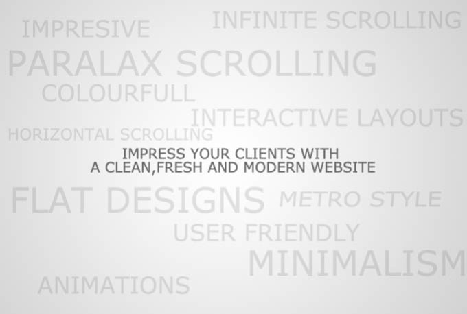 create a custom designed WordPress website