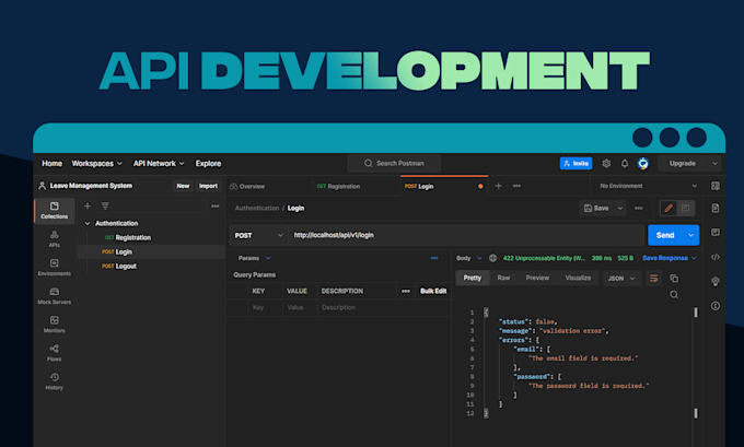 develop custom API for web and mobile application