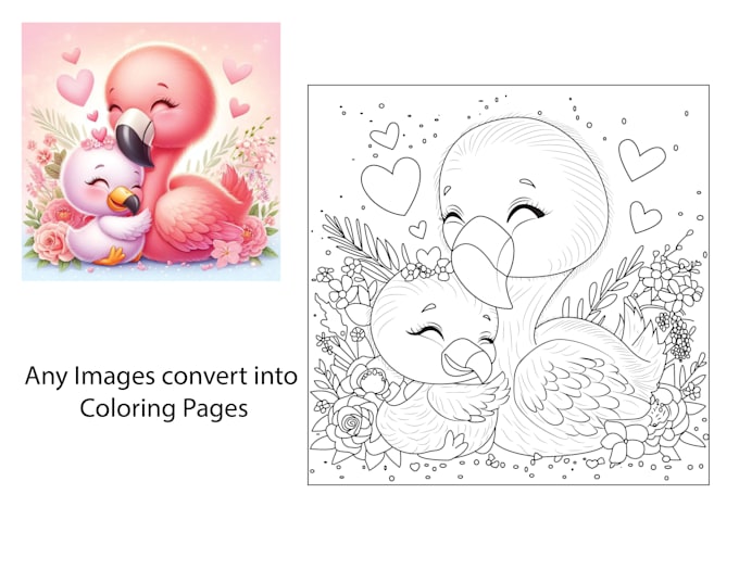 create coloring book for children and adults for kdp and etsy