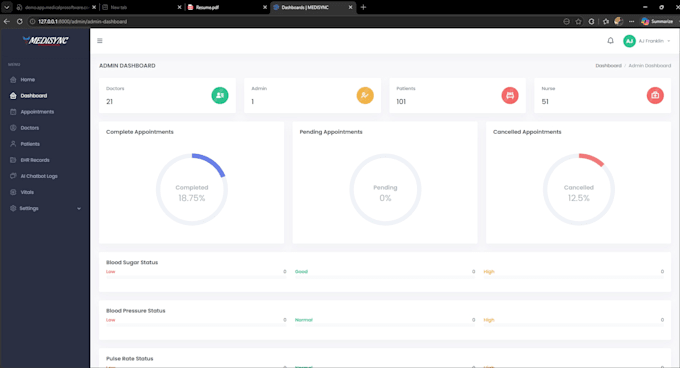 develop a custom laravel PHP web application