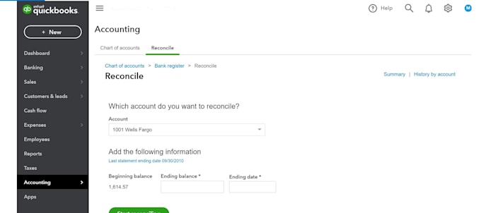 cleanup your accounts with quickbooks online perfectly