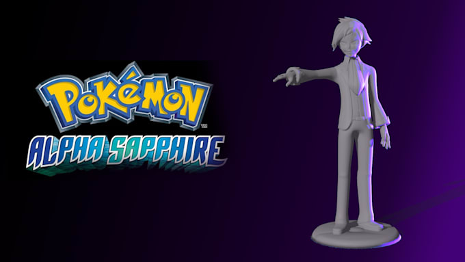 create a 3d model of a character or creature for 3d print