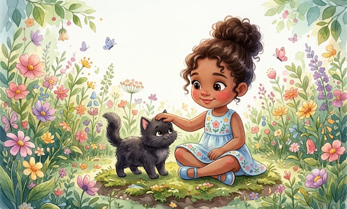 illustrate children story book illustration and children book illustration
