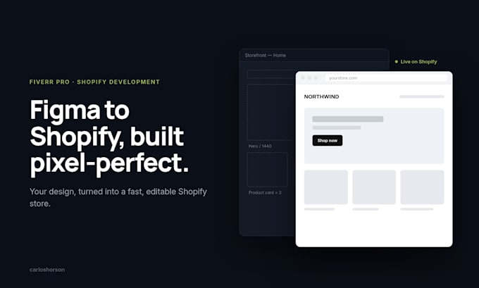 convert figma mockup to shopify website