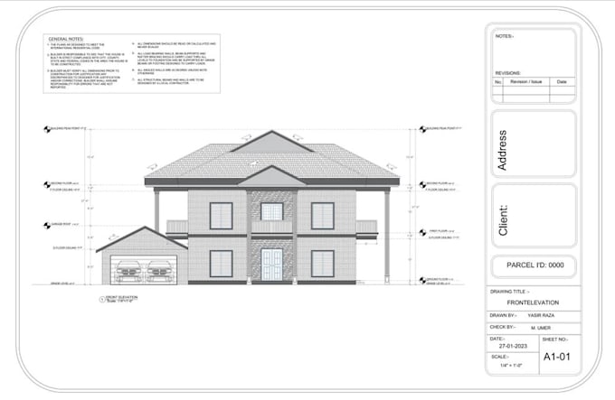do house plans, 2d floor plans, elevations and convert pdf to autocad, cad, dwg