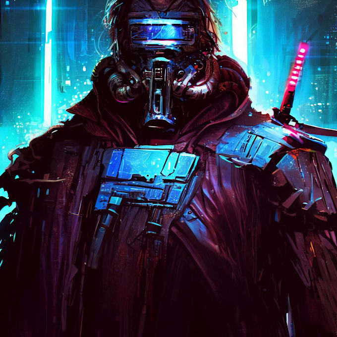 draw your star wars sci fi character art