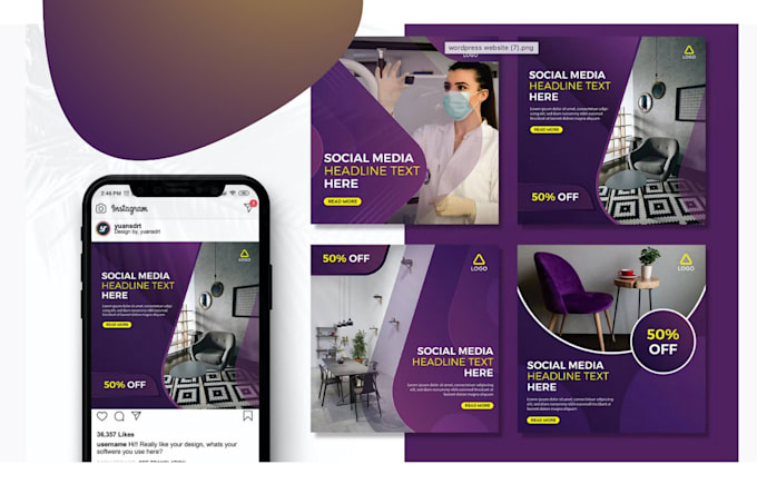 be your personal and professional canva graphic designer