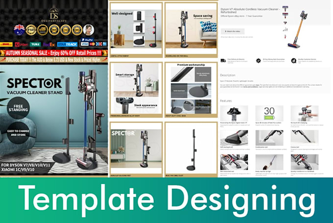 do SEO optimise dropshipping ebay amazon esty shopify product listing