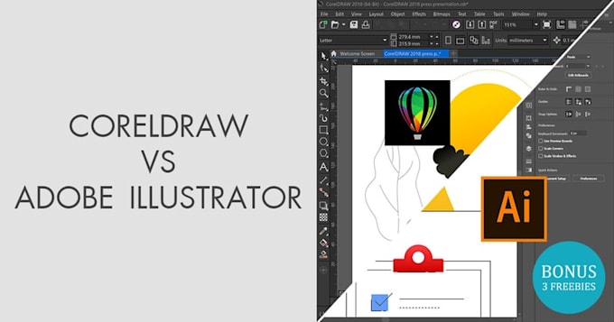 Perform any photoshop illustrator indesign or coreldraw work by ...