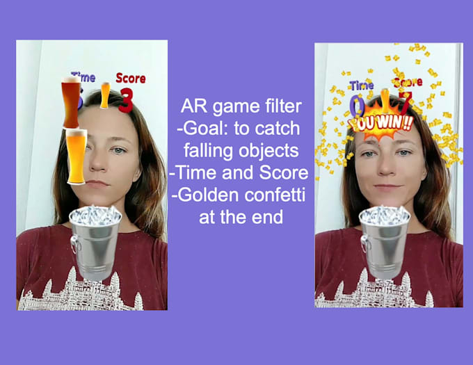 create ar filter or game for tik tok