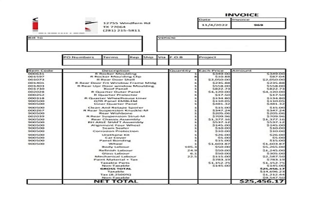 be your data entry operator and invoice maker