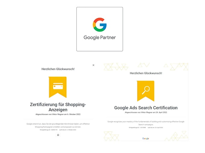 setup your google ads adwords PPC campaigns in german or english