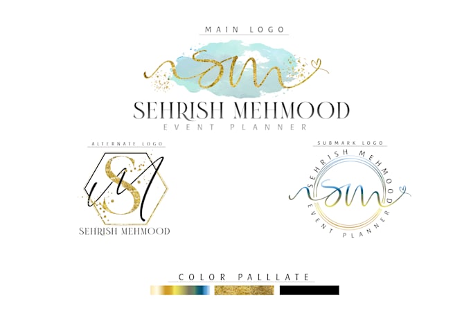 make an outstanding eye catching watercolor logo