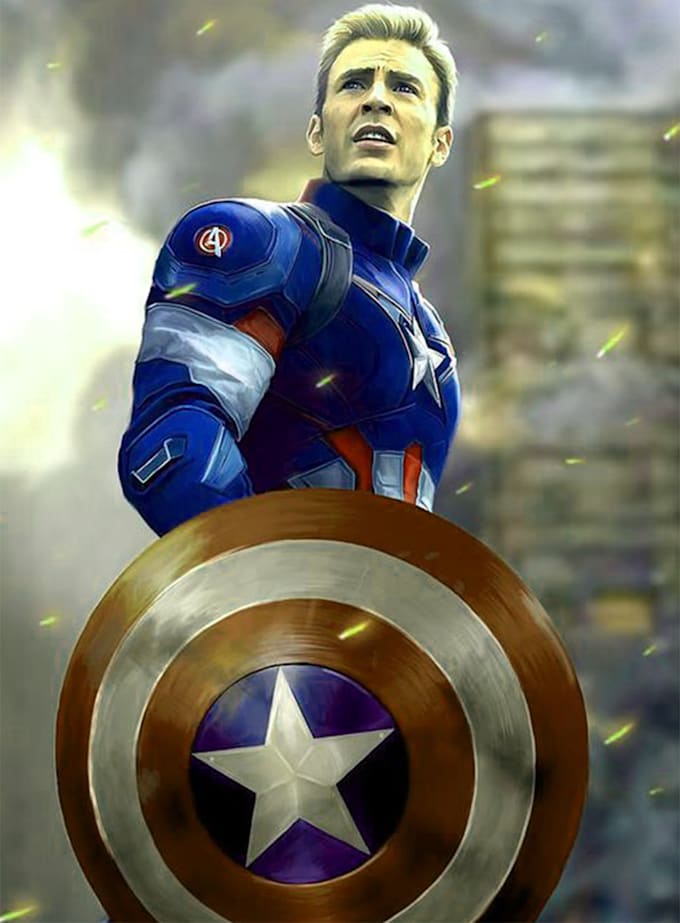 make superhero character in my style