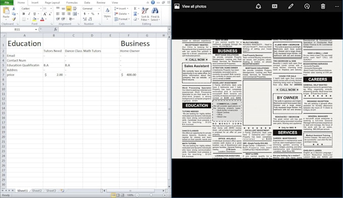 efficient data entry for your business
