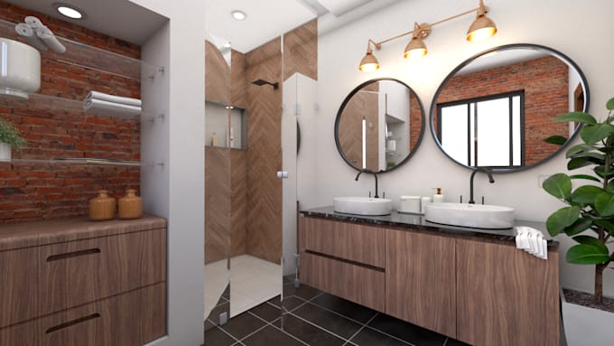 model, create and render any interior desing