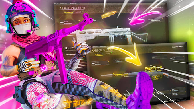 Cod and apex 3d thumbnails by Ivydzns | Fiverr