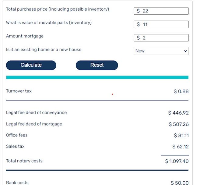 build custom online calculator for wordpress or any website