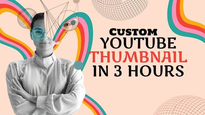 design amazing clickbait youtube thumbnail