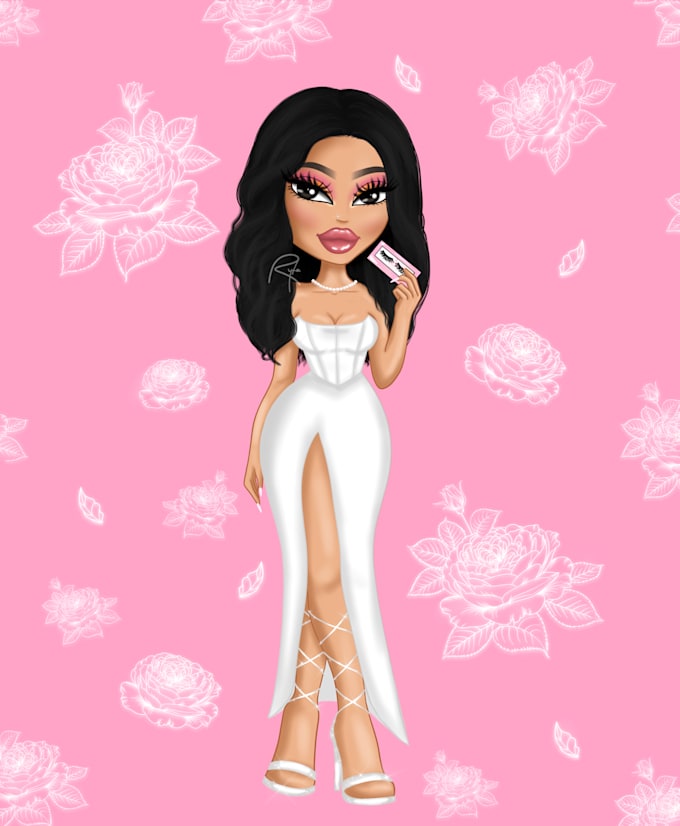 Draw you as a bratz character by Klaudia_ryta Fiverr