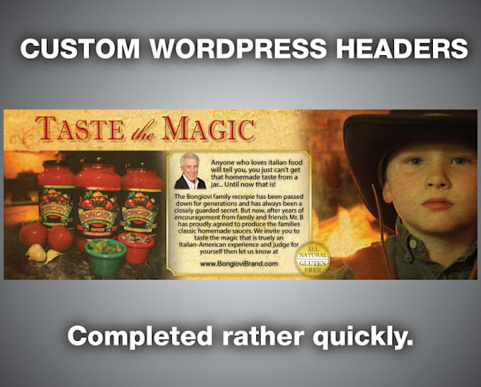 create a custom Wordpress posting header