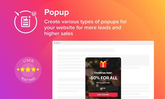 design popup form, mailchimp newsletter, and mailchimp automation