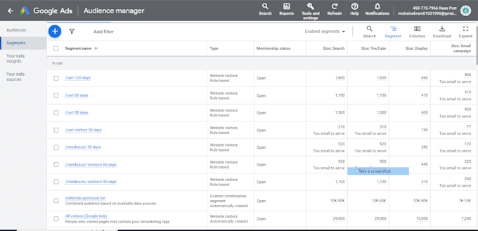 setup remarketing display ads campaign at your google ads