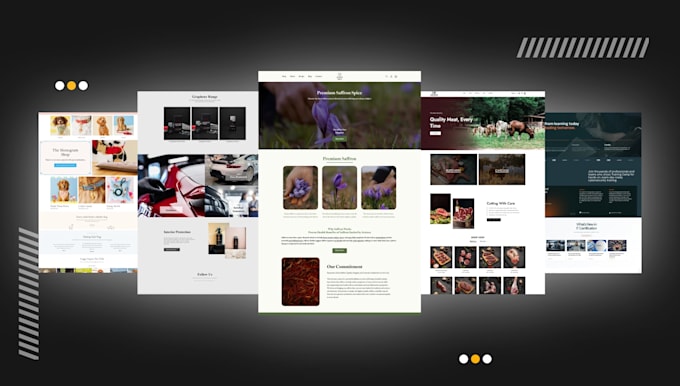 develop wordpress websites and landing pages in minimal time