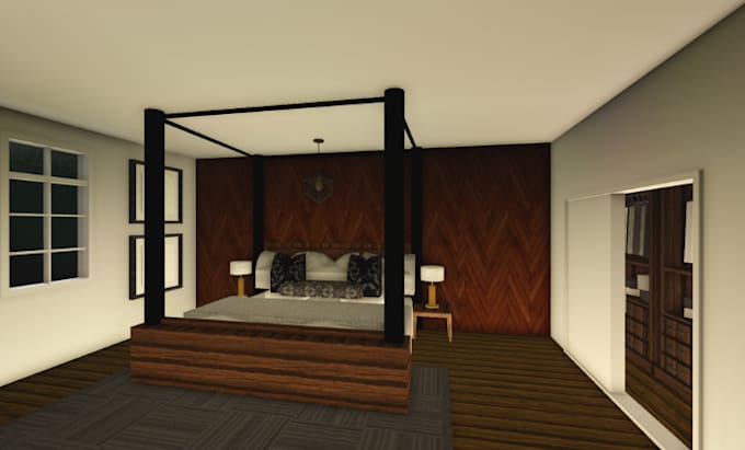 do your bloxburg bedroom