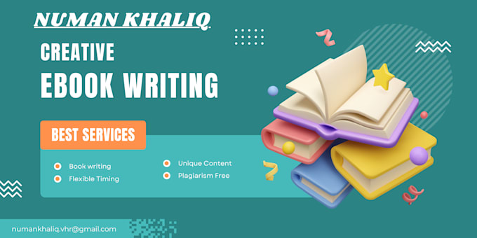 be your perfect ebook writer, ghost writer, book writer
