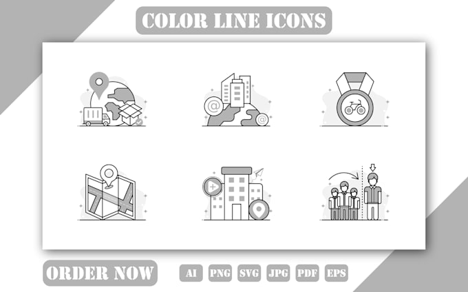 design custom icon set