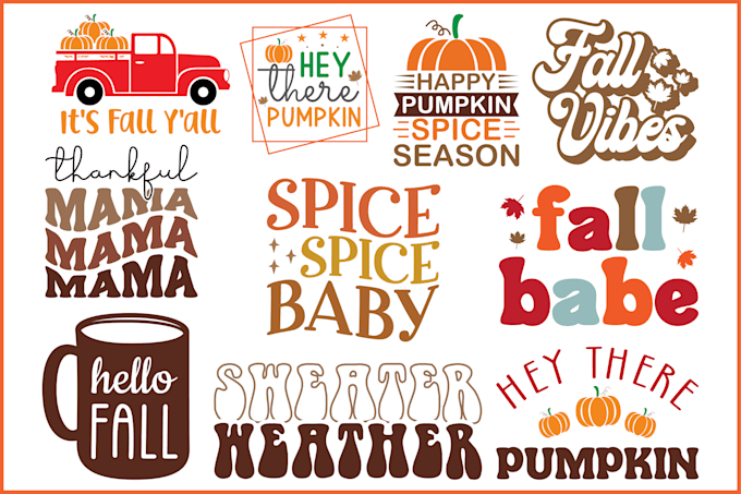 do unique svg, cut files, png, pdf, eps, dxf, bundle design