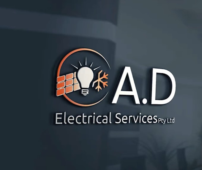 do modern unique electrical logo design