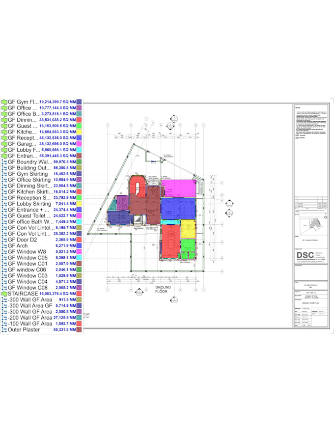 do accurate cost estimation, material take off for construction by planswift