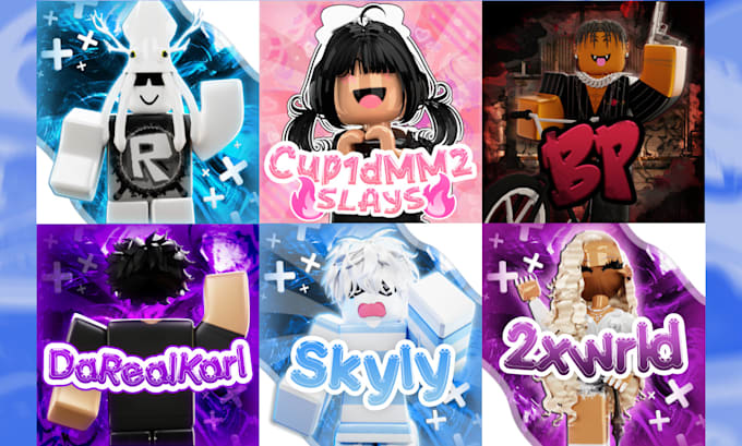 make you a roblox gfx profile picture pfp