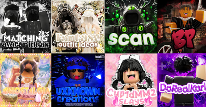make you a roblox gfx profile picture pfp