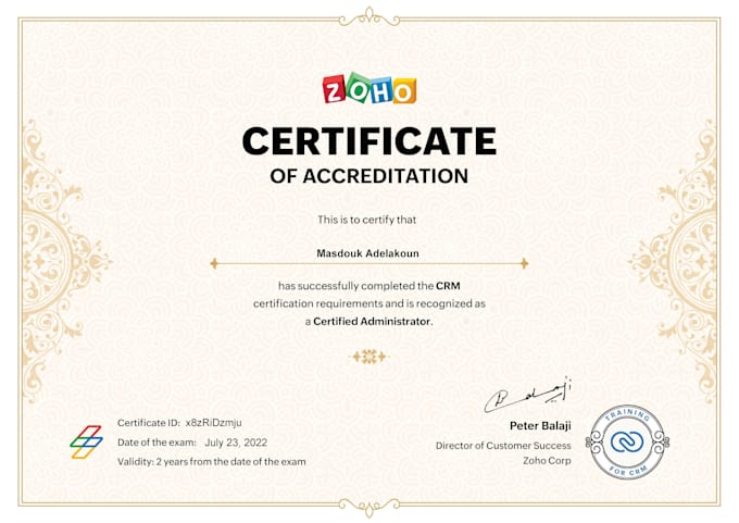 set up, customize and automate your zoho CRM