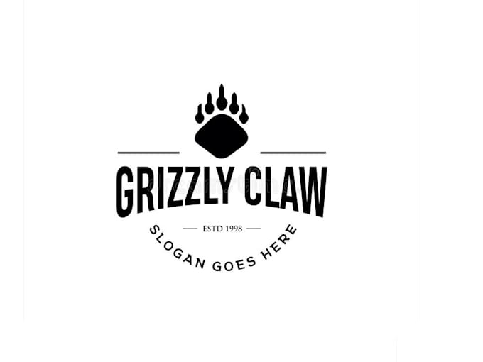 modern high quality bear logo design in high definition