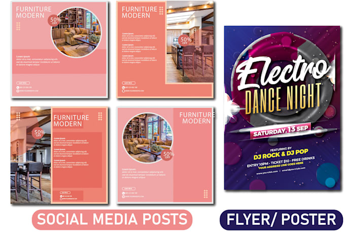 do graphic design work in adobe illustrator, photoshop, and coreldraw