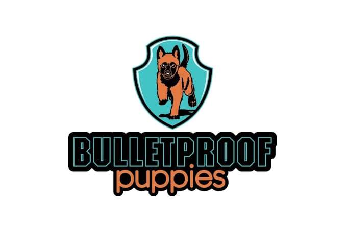 make a stunning dog training logo badge patch