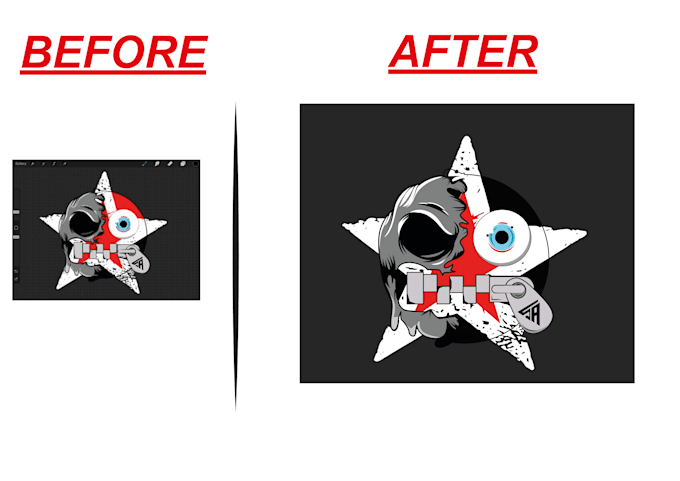 turn your blurry logo into a sharp, scalable vector design