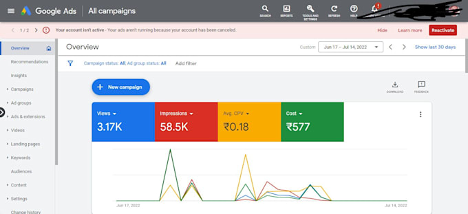 create and manage google ads expert adwords ppc campaign