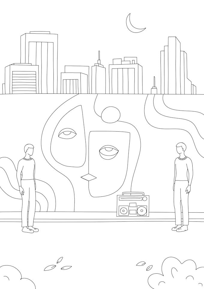 draw colouring book pgs for adults and kids for kdp