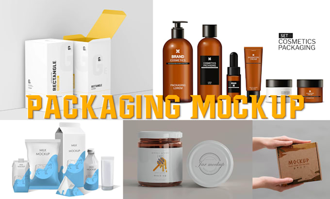 create 3d mockup editable smart object products in photoshop